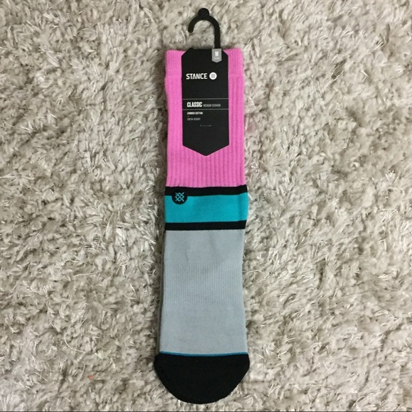 Stance Classic Cotton Crew Socks M Abbot Miami - Picture 2 of 5